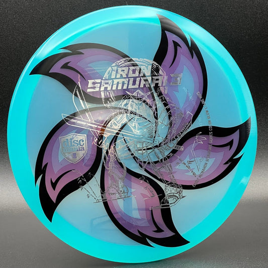 LORE | Discmania Eagle McMahon Iron Samurai 3 Color Glow C-Line MD3 | Silver Stamp | 179g #2