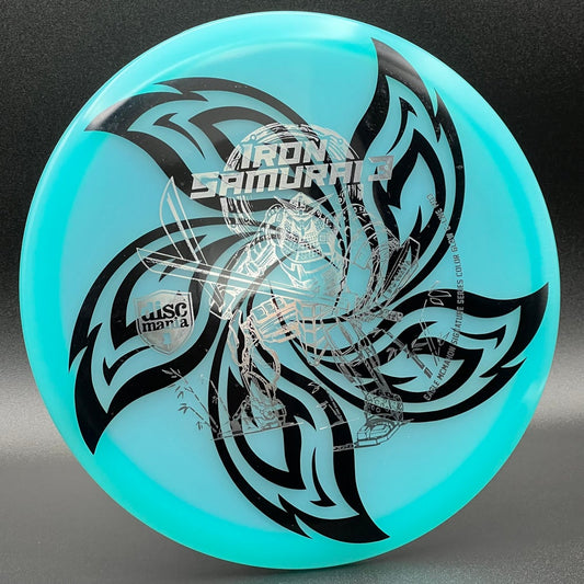 LORE | Discmania Eagle McMahon Iron Samurai 3 Color Glow C-Line MD3 | Silver Stamp | 179g