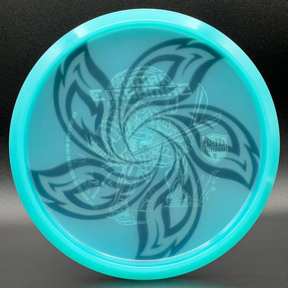 LORE | Discmania Eagle McMahon Iron Samurai 3 Color Glow C-Line MD3 | Silver Stamp | 179g