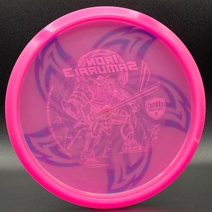 LORE | Discmania Eagle McMahon Iron Samurai 3 Color Glow C-Line MD3 | Silver Stamp | 180g