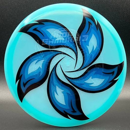 LORE | Discmania Eagle McMahon Iron Samurai 3 Color Glow C-Line MD3 | Wiped Stamp | 178g #2