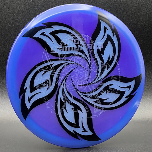 LORE | Discmania Eagle McMahon Iron Samurai 3 Color Glow C-Line MD3 | Wiped Stamp | 178g