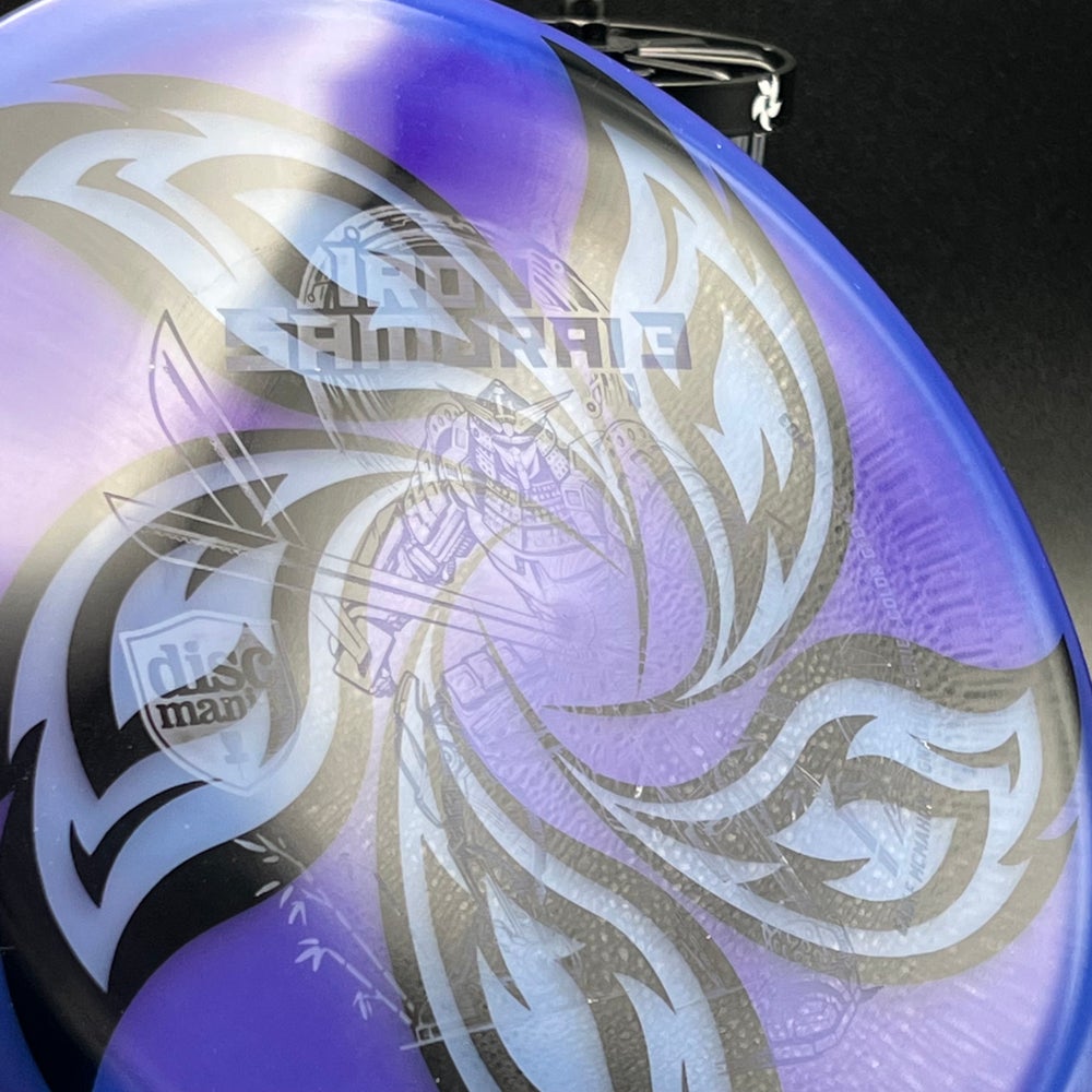 LORE | Discmania Eagle McMahon Iron Samurai 3 Color Glow C-Line MD3 | Wiped Stamp | 178g
