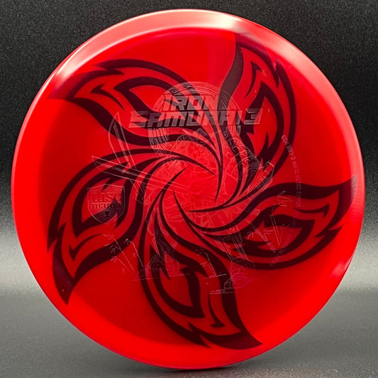 LORE | Discmania Eagle McMahon Iron Samurai 3 Color Glow C-Line MD3 | Wiped Stamp | 180g #2