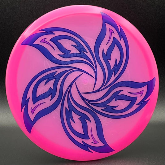 LORE | Discmania Eagle McMahon Iron Samurai 3 Color Glow C-Line MD3 | Wiped Stamp | 180g