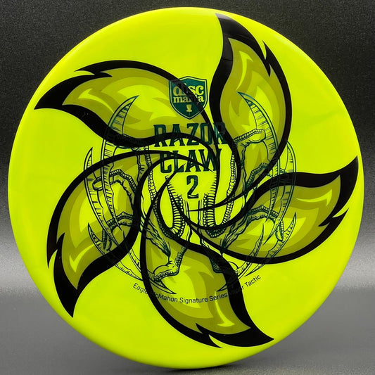 LORE | Discmania Eagle McMahon Signature Series Razor Claw 2 Vapor Lux Tactic | Green Stamp | 178g