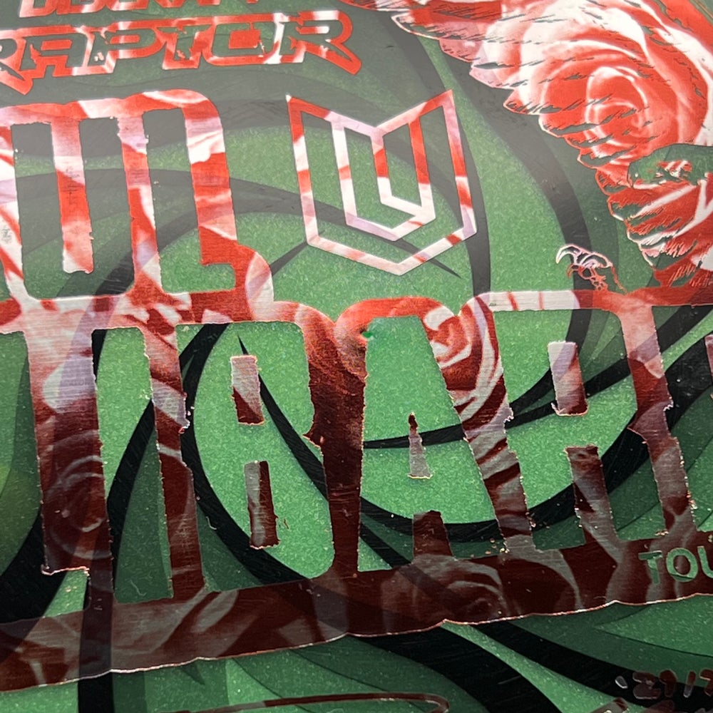 LORE | Discraft 2021 Paul Ulibarri Tour Series Metallic Z Raptor | Rose Stamp | 175g