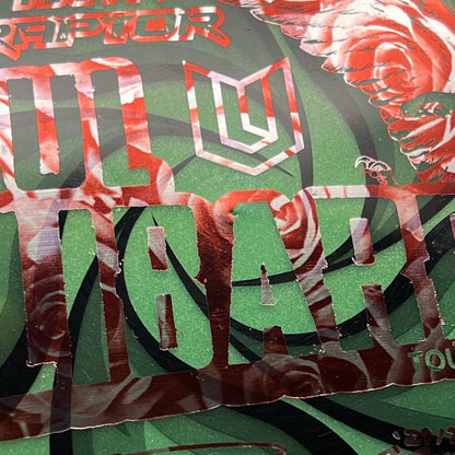 LORE | Discraft 2021 Paul Ulibarri Tour Series Metallic Z Raptor | Rose Stamp | 175g