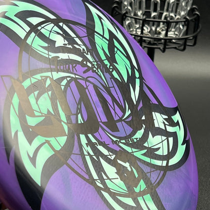 LORE | Discraft 2022 Paul McBeth Tour Series ESP Luna | Black Stamp | 174g