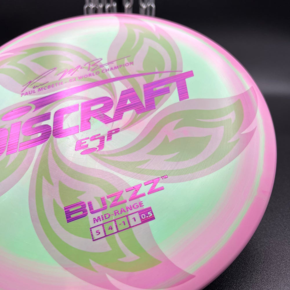 LORE | Discraft 5x Paul McBeth ESP Buzzz | Purple Lines Stamp | 178g