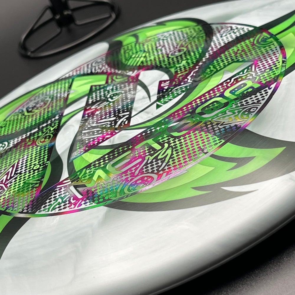 LORE | Discraft Foundation TI Swirl Meteor | Pink/Green Jellybean Stamp | 180g