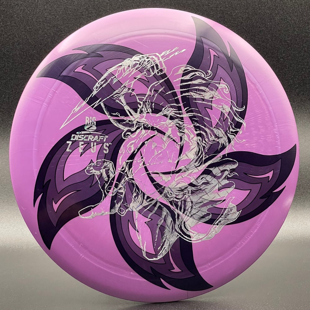 LORE | Discraft Paul McBeth Big Z Zeus | Silver Metal Plate Stamp | 175g