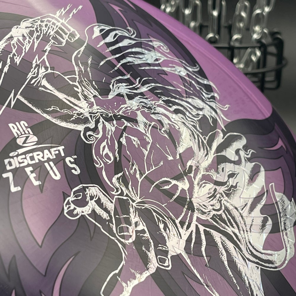 LORE | Discraft Paul McBeth Big Z Zeus | Silver Metal Plate Stamp | 175g