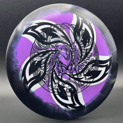 LORE | Dynamic Discs 2022 Kona Panis Tour Series Orbit Escape | Black/Shatterberry Stamp | 175g #13