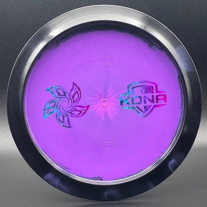 LORE | Dynamic Discs 2022 Kona Panis Tour Series Orbit Escape | Black/Shatterberry Stamp | 175g #13