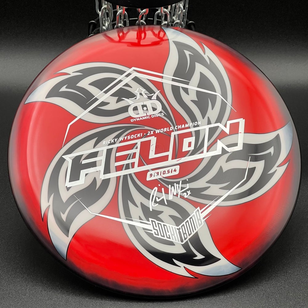 LORE | Dynamic Discs 2x Ricky Wysocki Orbit Felon | Silver Stamp | 177g