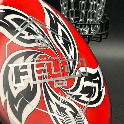 LORE | Dynamic Discs 2x Ricky Wysocki Orbit Felon | Silver Stamp | 177g