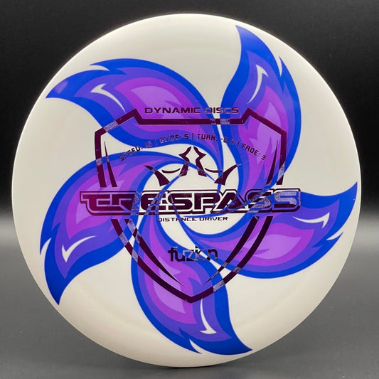 LORE | Dynamic Discs Fuzion Trespass | Purple Stamp | 175g