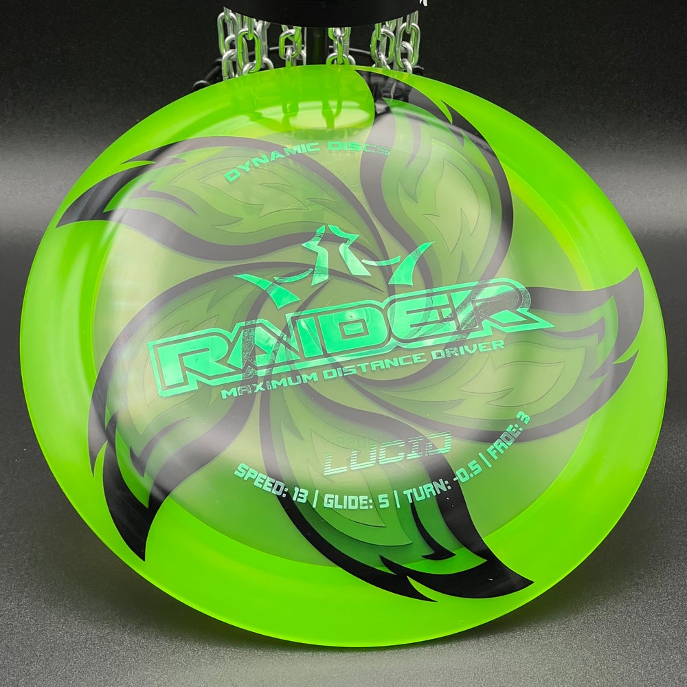 LORE | Dynamic Discs Lucid Raider | Green Stamp | 176g