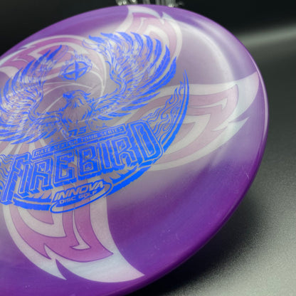 LORE | Innova 2021 Nate Sexton Tour Series Champion Glow Firebird | Blue Shatter Stamp | 174g