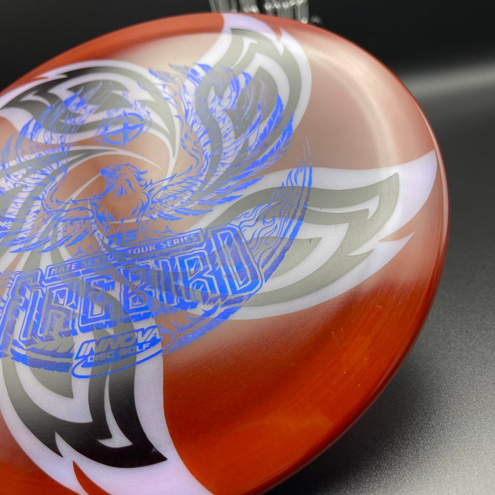 LORE | Innova 2021 Nate Sexton Tour Series Champion Glow Firebird | Blue Shatter Stamp | 176g