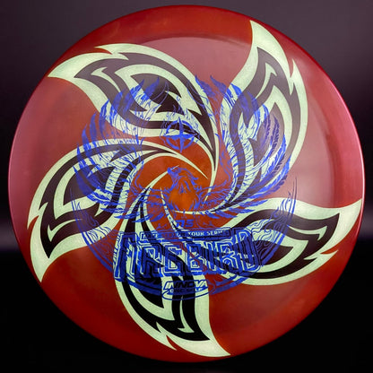 LORE | Innova 2021 Nate Sexton Tour Series Champion Glow Firebird | Blue Shatter Stamp | 176g