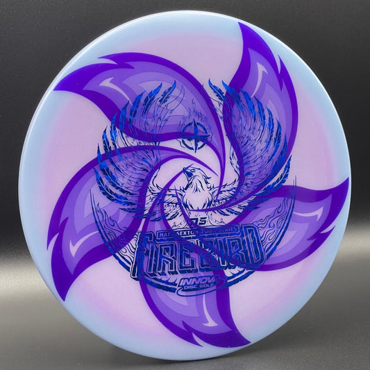 LORE | Innova 2021 Nate Sexton Tour Series Champion Glow Firebird | Blue Shatter Stamp | 177g