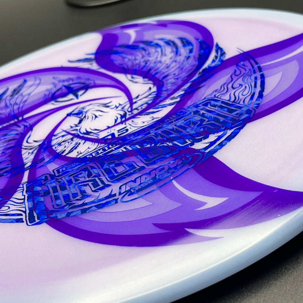 LORE | Innova 2021 Nate Sexton Tour Series Champion Glow Firebird | Blue Shatter Stamp | 177g