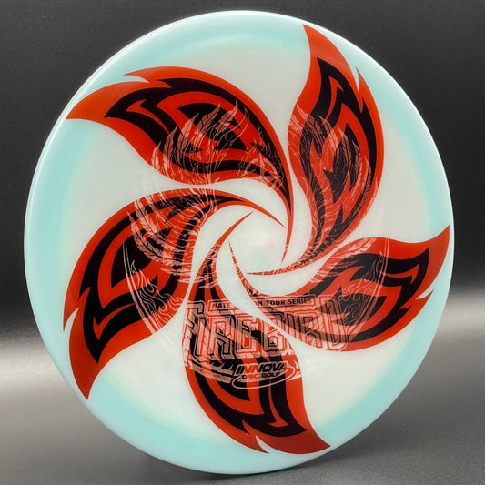 LORE | Innova 2021 Nate Sexton Tour Series Champion Glow Firebird | Wiped Stamp | 174g