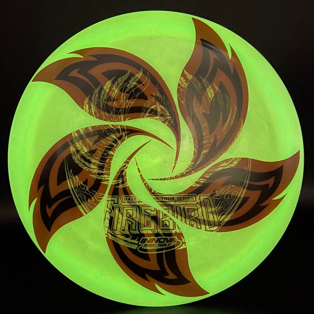 LORE | Innova 2021 Nate Sexton Tour Series Champion Glow Firebird | Wiped Stamp | 174g