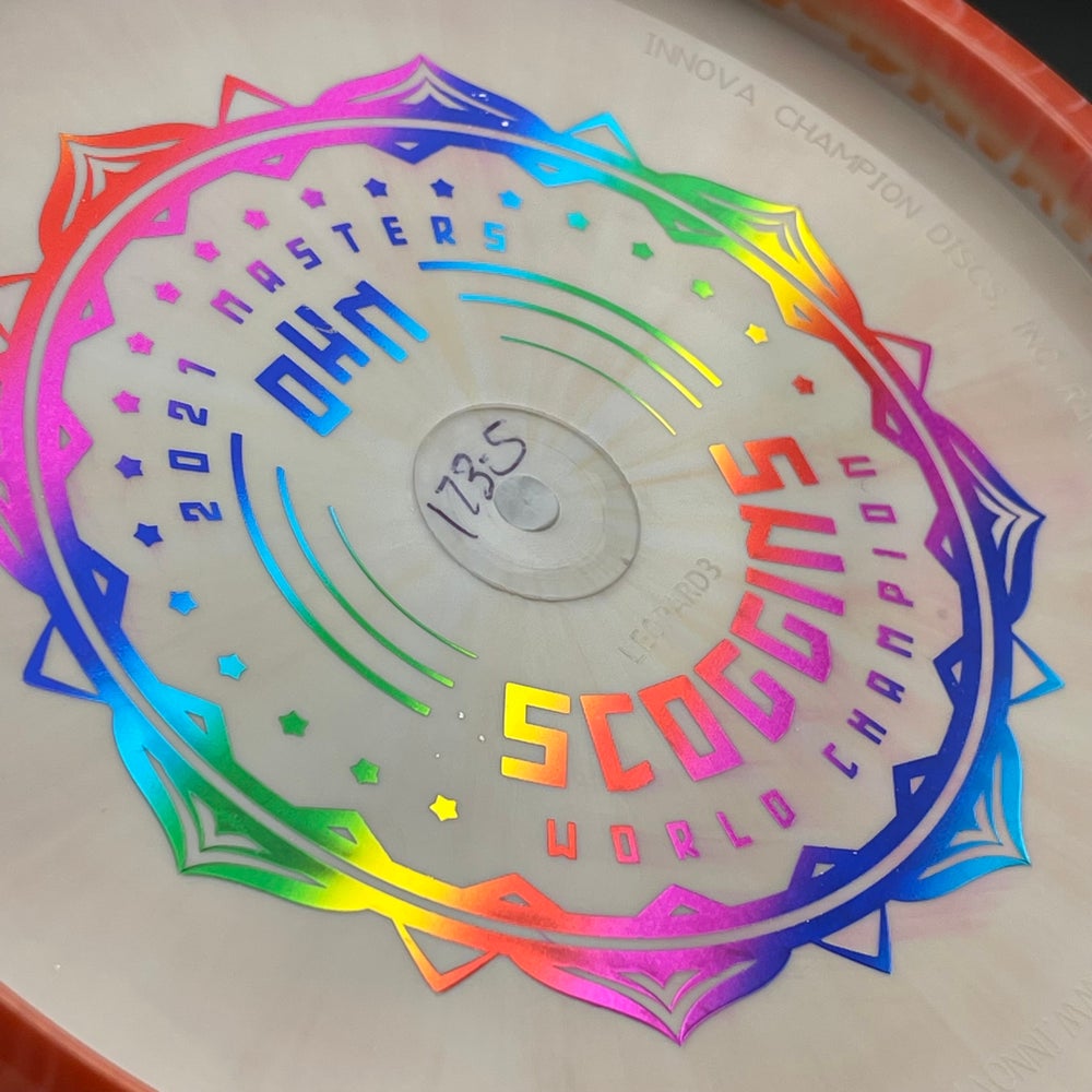 LORE | Innova 2021 Ohn Scoggins Tour Series Halo Star Leopard3 | Blue & Rainbow Stamps | 175g