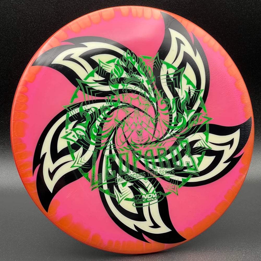 LORE | Innova 2021 Ohn Scoggins Tour Series Halo Star Leopard3 | Green & Rainbow Stamps | 173g