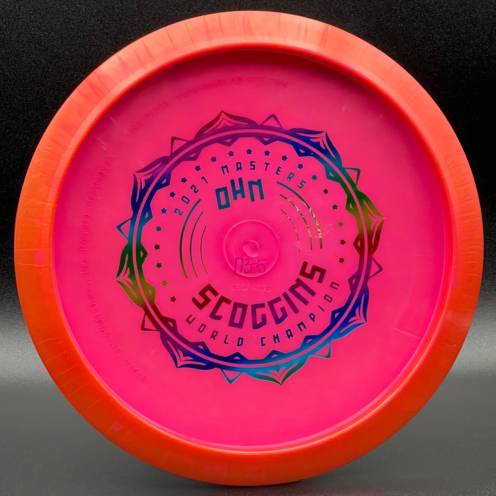 LORE | Innova 2021 Ohn Scoggins Tour Series Halo Star Leopard3 | Green & Rainbow Stamps | 173g