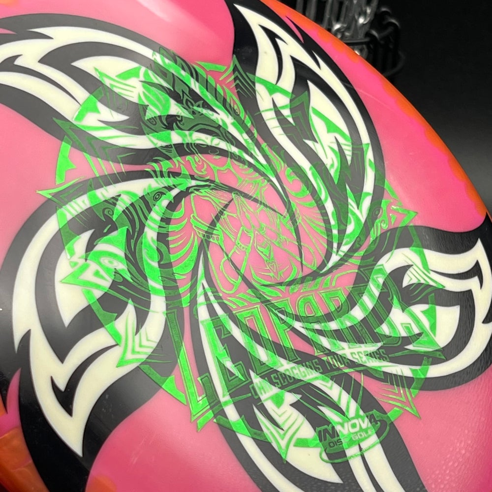 LORE | Innova 2021 Ohn Scoggins Tour Series Halo Star Leopard3 | Green & Rainbow Stamps | 173g