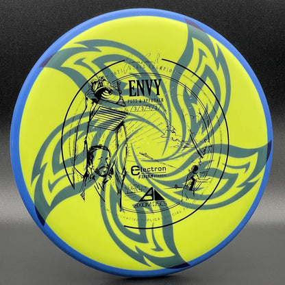LORE (Pair) | Axiom 2021 James Conrad World Champion Electron Firm Envy | Black/Silver Stamp | 175g
