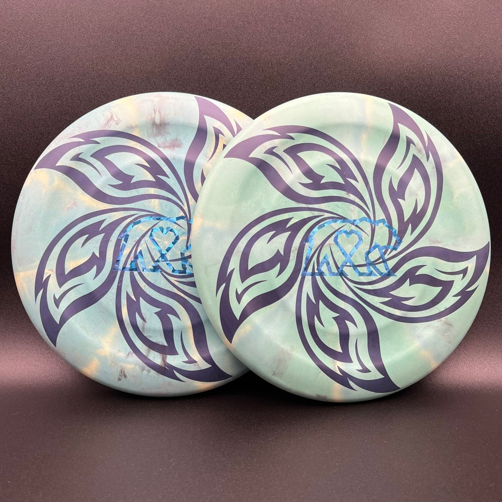 LORE (Pair) | Discraft Brian Earhart Rubber Blend BangerGT | Blue Shatter Stamp | 175, 178g