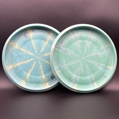 LORE (Pair) | Discraft Brian Earhart Rubber Blend BangerGT | Blue Shatter Stamp | 175, 178g