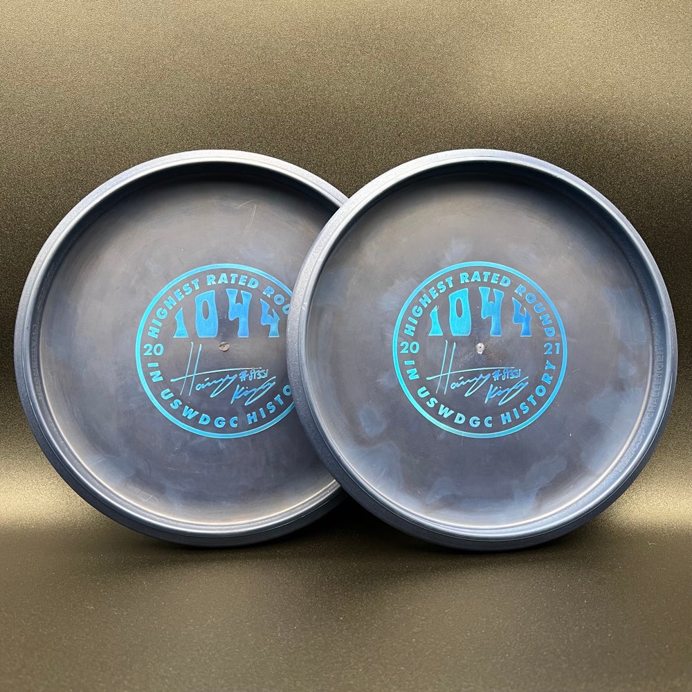 LORE (Pair) | Discraft Hailey King CT Challenger | Wiped (Top)/Blue Holo (Bottom) Stamp | 172g