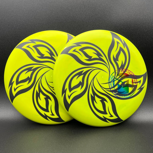 LORE (Pair) | Discraft Paul McBeth Crazy Tuff Luna | Flat Rainbow Stamp | 172g