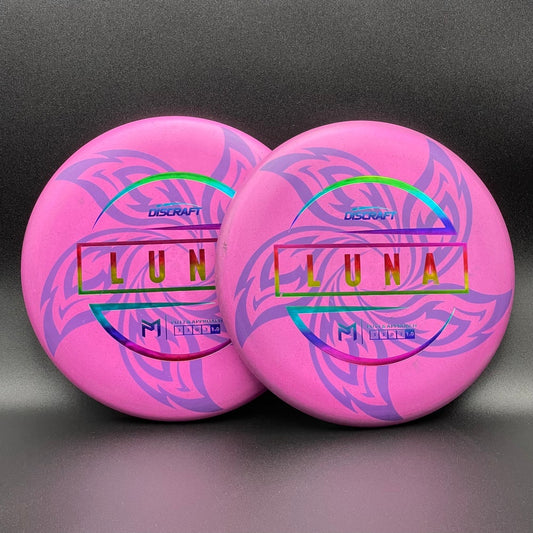 LORE (Pair) | Discraft Paul McBeth Special Blend Luna | Flat Rainbow Stamp | 174g