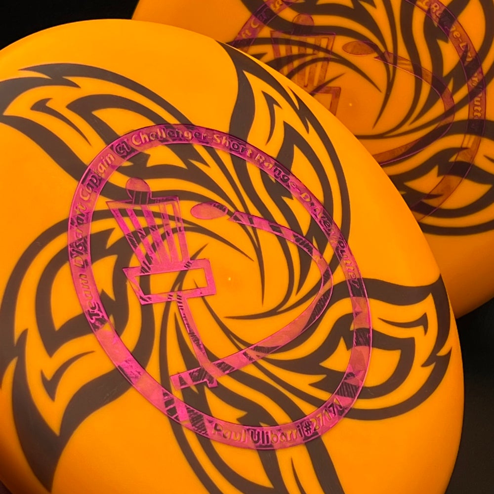 LORE (Pair) | Discraft Paul Ulibarri CT Challenger | Pink Shatter Stamp | 169g