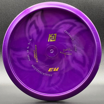 LORE | Prodigy 2020 Kevin Jones DGPT Champion 500 Plastic A3 | Oil Slick/Gold Stamp | 175g